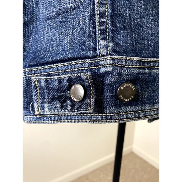 Express Blue Denim Jacket - Size Medium (EUC) - Picture 7 of 8
